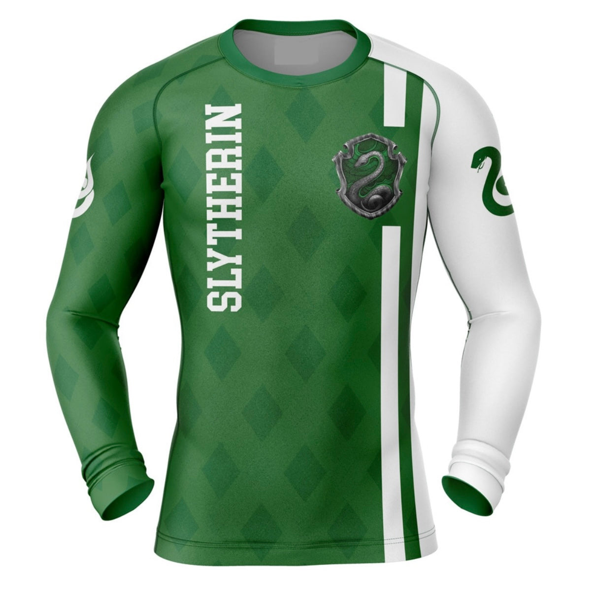 Harry Potter Slytherin Premium Rash Guard - LONG OR SHORT SLEEVE
