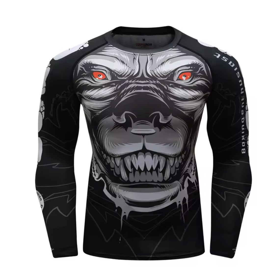 Dog Premium BJJ No Gi / MMA Set. Rash Guard, Shorts & Spats