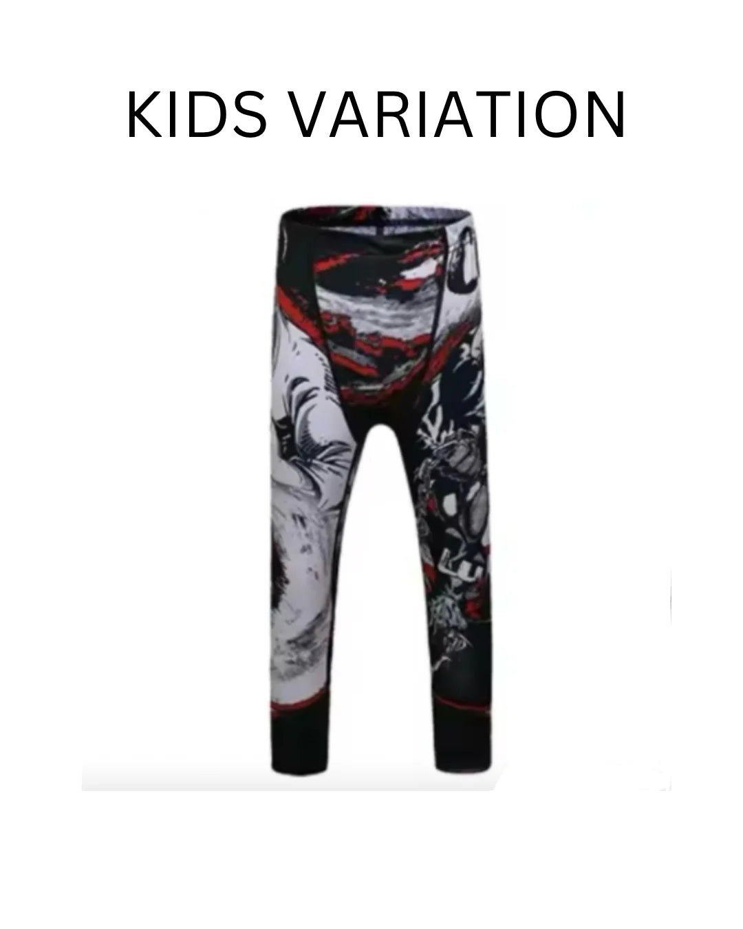 Panda Premium Compression Spats for BJJ, MMA, Wrestling, CrossFit, Yoga, Running, Cycling, and More