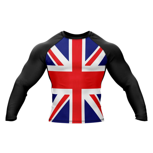 The Union Jack Premium Rash Guard - LONG OR SHORT SLEEVE