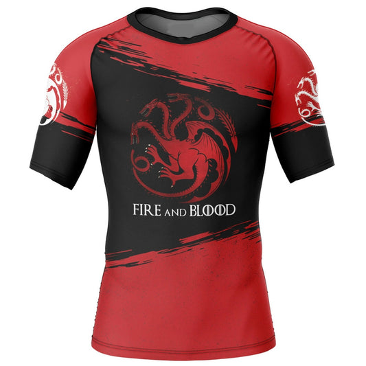 Game of Thrones Targaryen Premium Rash Guard - LONG OR SHORT SLEEVE