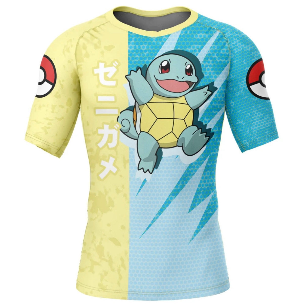 Pokemon Squirtle Premium Short Sleeve Rash Guard