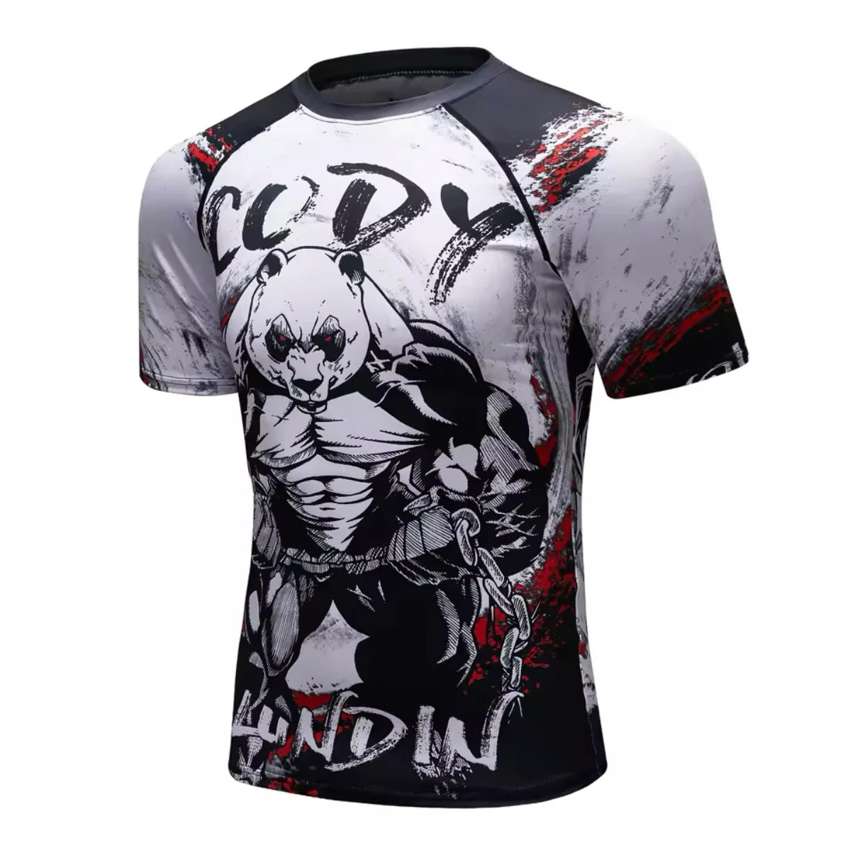 Panda Premium BJJ / MMA Rash Guard - LONG & SHORT SLEEVE VARIATIONS