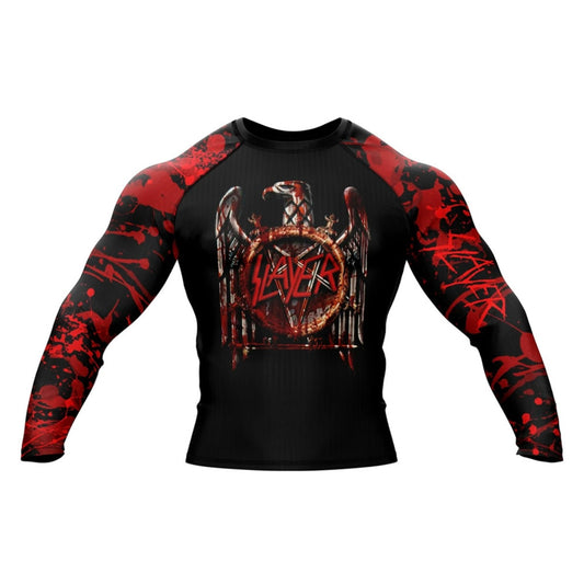 Slayer Premium Rash Guard - LONG OR SHORT SLEEVE