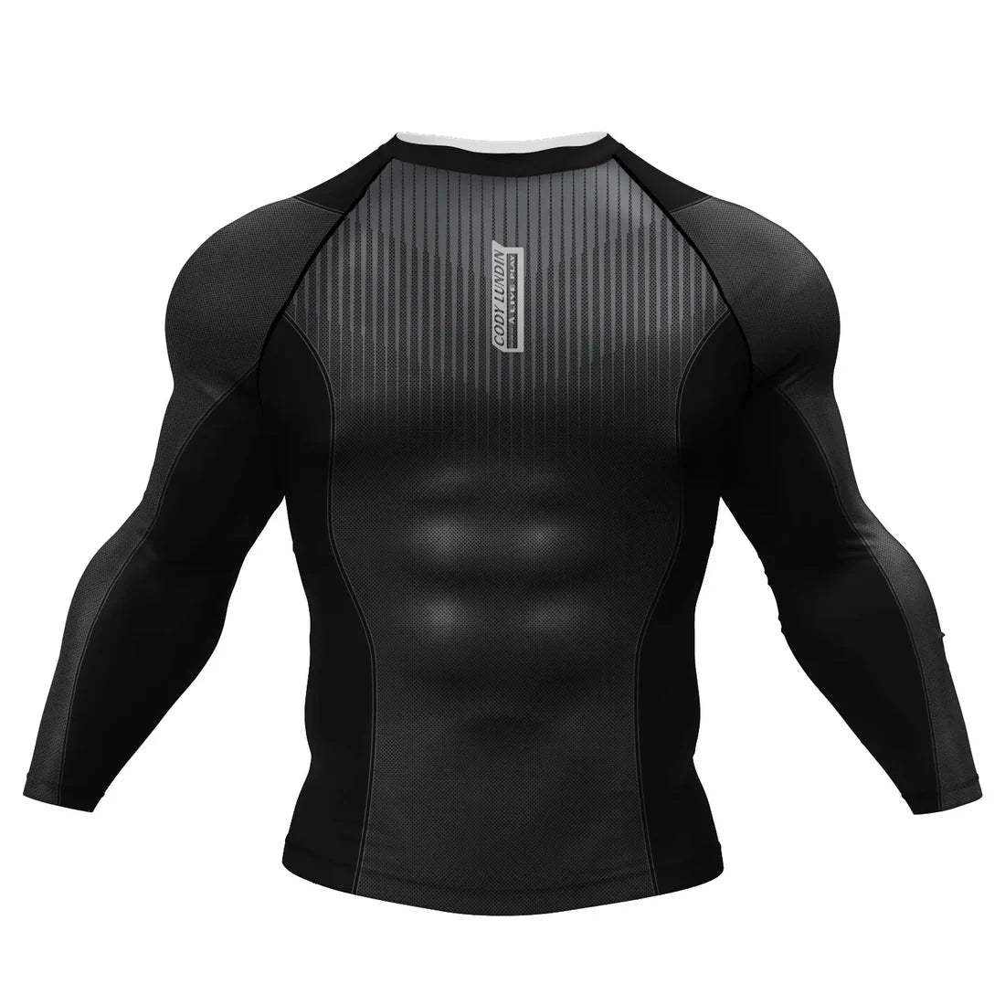 Black Premium BJJ / MMA Rash Guard - LONG & SHORT SLEEVE VARIATIONS