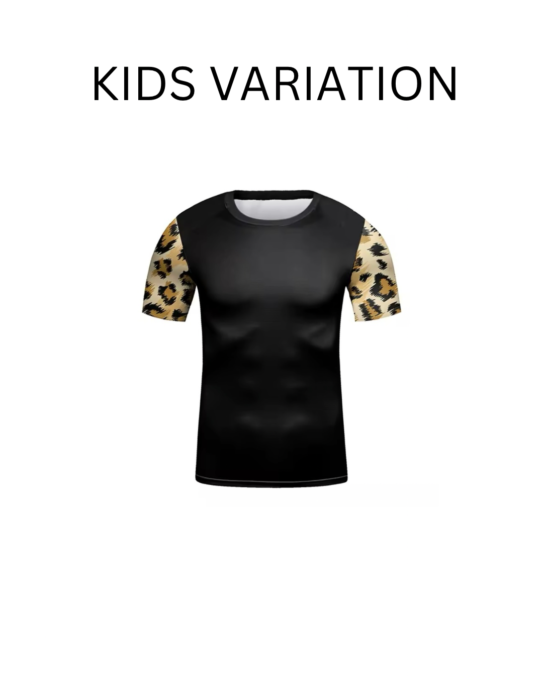 Leopard Premium BJJ / MMA Rash Guard - LONG & SHORT SLEEVE VARIATIONS