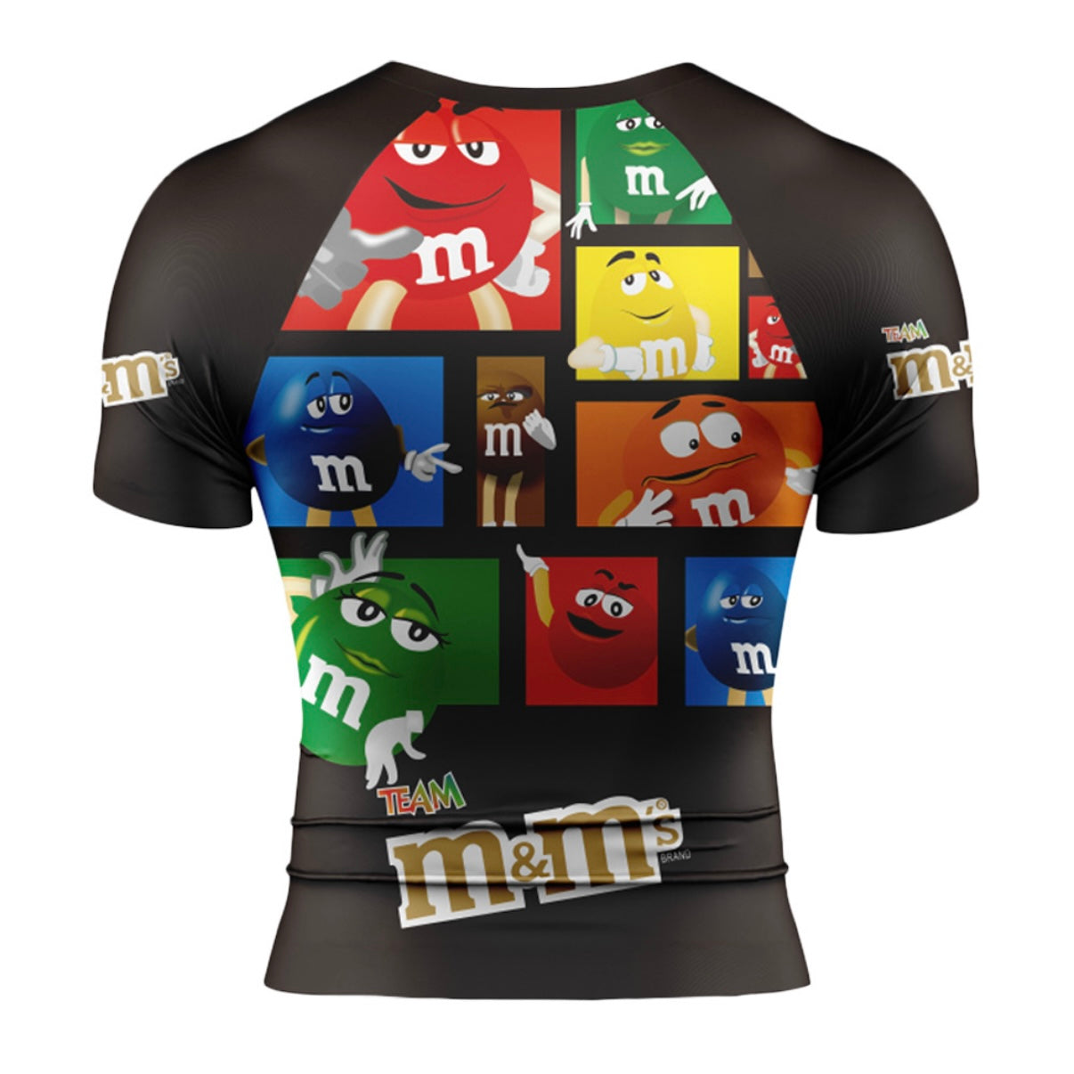 M&Ms Premium Short Sleeve Rash Guard