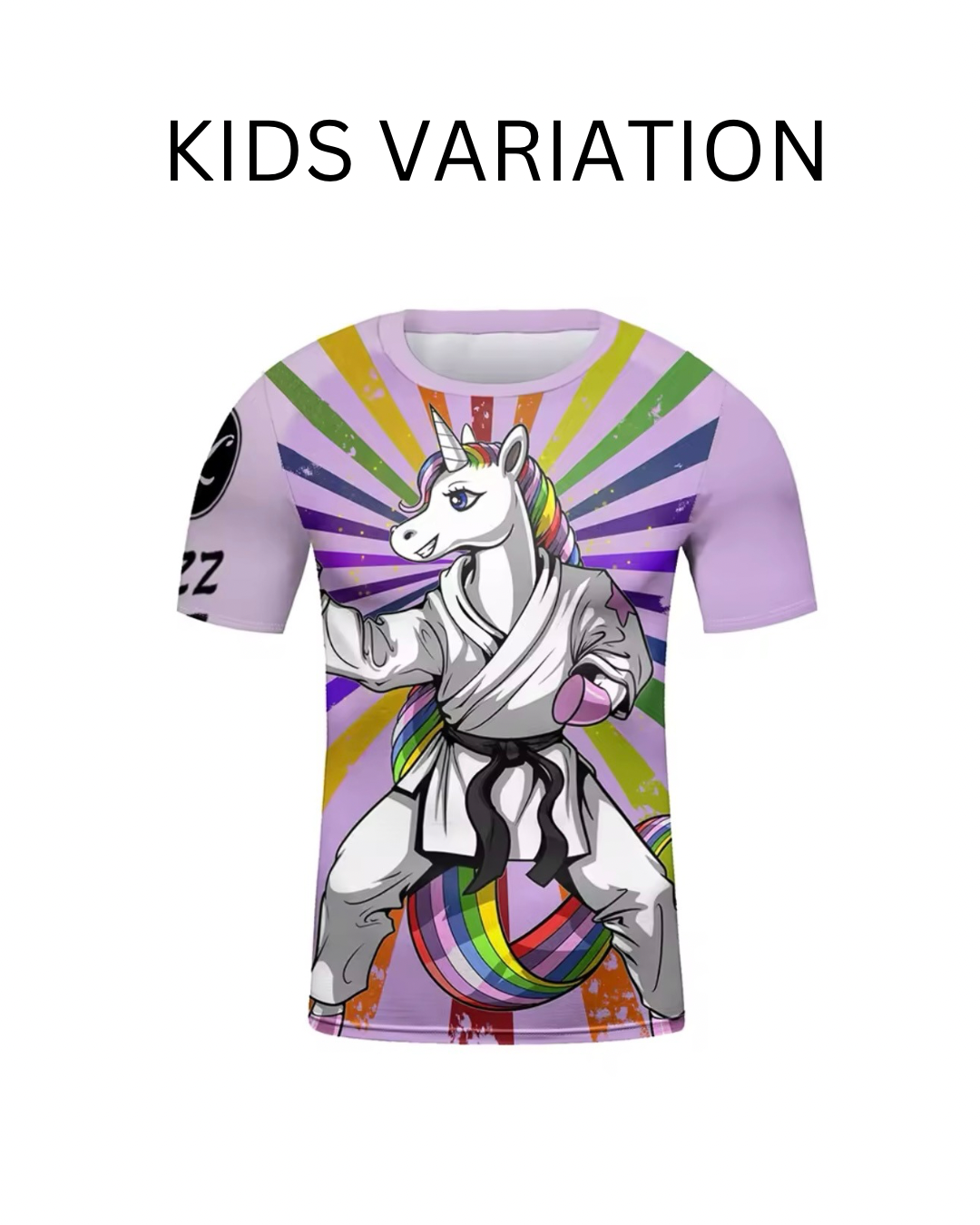 Unicorn Premium BJJ / MMA Rash Guard - LONG & SHORT SLEEVE VARIATIONS