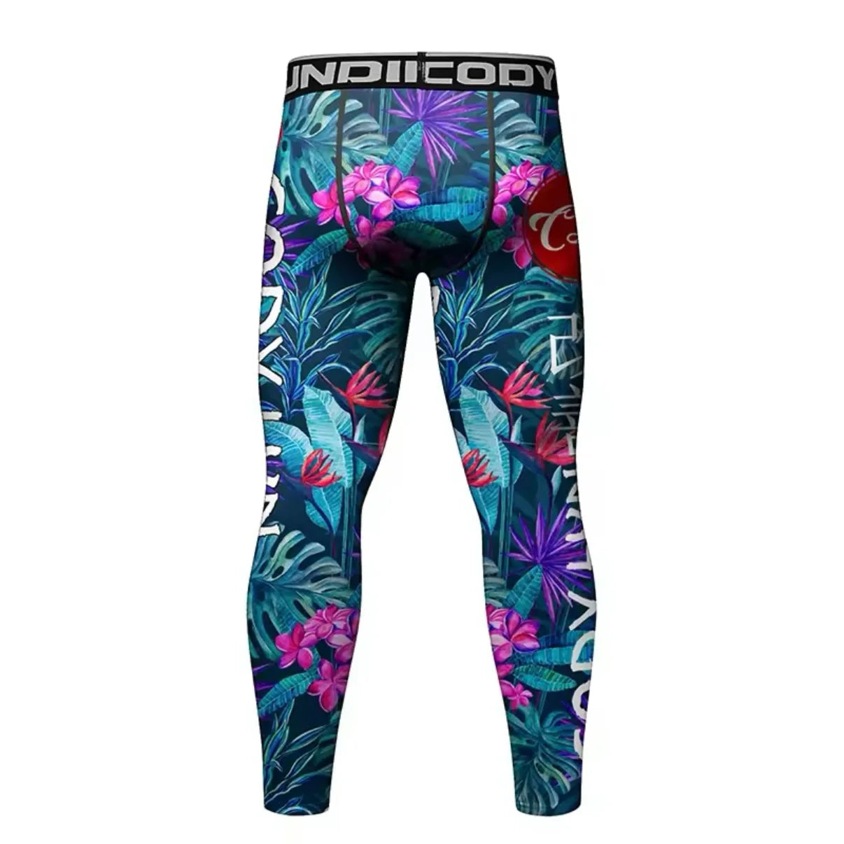 Flower Premium Compression Spats for BJJ, MMA, Wrestling, CrossFit, Yoga, Running, Cycling, and More