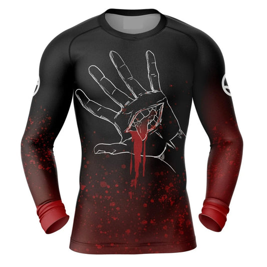 Jujutsu Kaisen Sukuna Hand Premium Rash Guard - LONG OR SHORT SLEEVE