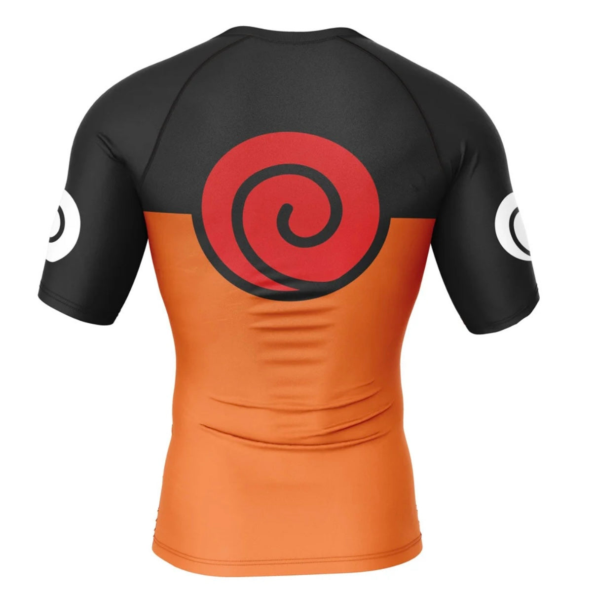 Naruto Uzumaki White Symbol Premium Rash Guard - LONG OR SHORT SLEEVE