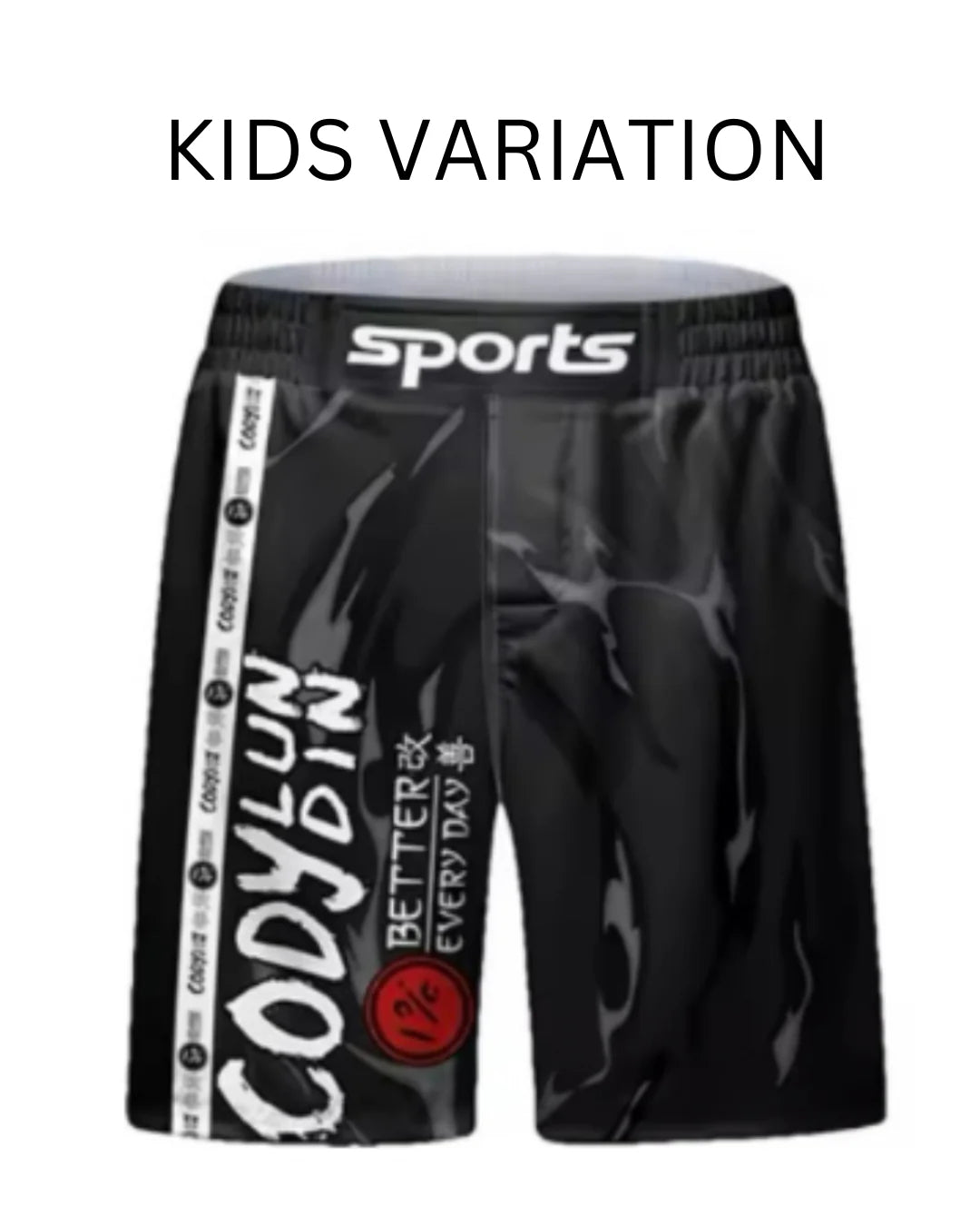 Always Injured Premium BJJ No Gi / MMA Grappling Shorts
