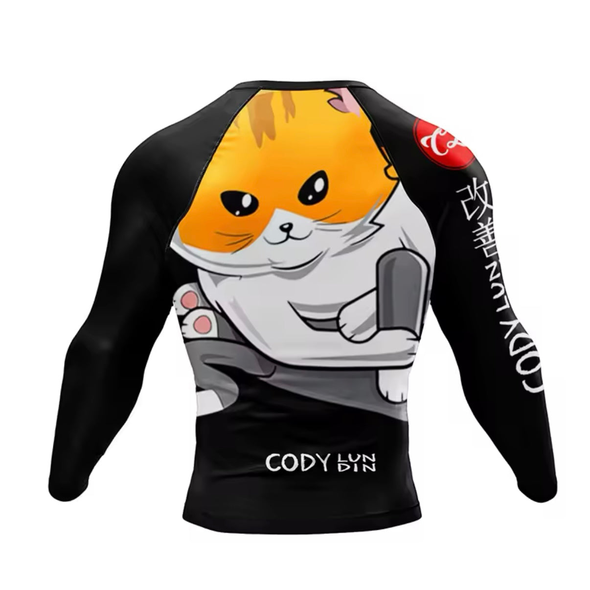Cat Premium BJJ No Gi / MMA Set. Rash Guard, Shorts & Spats