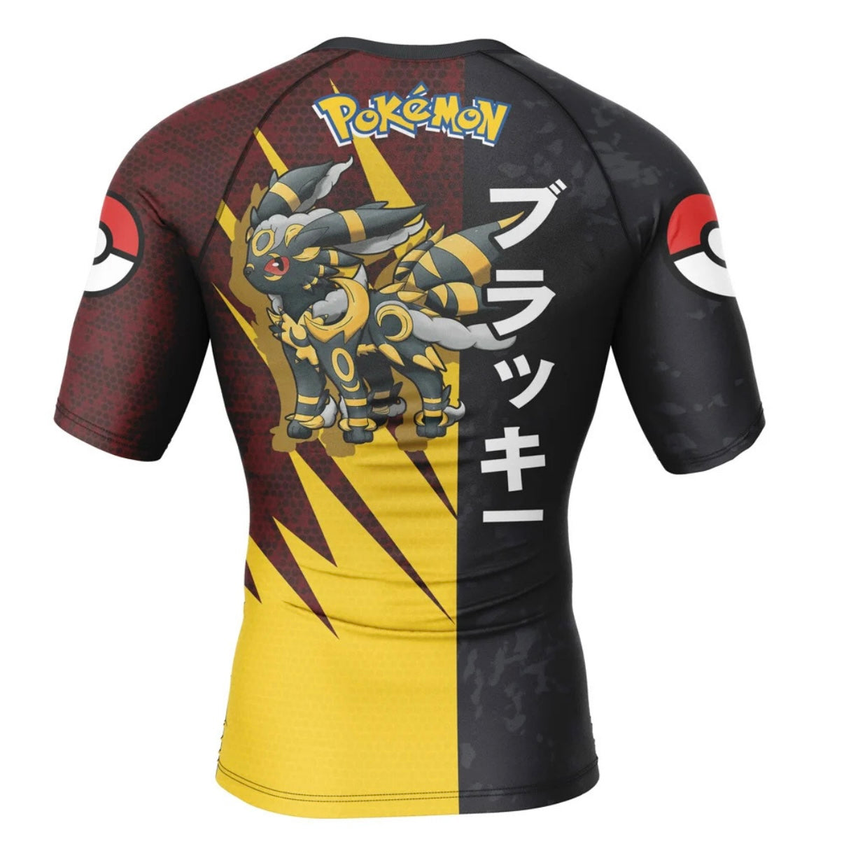 Pokemon Japanese Umbreon Premium Short Sleeve Rash Guard