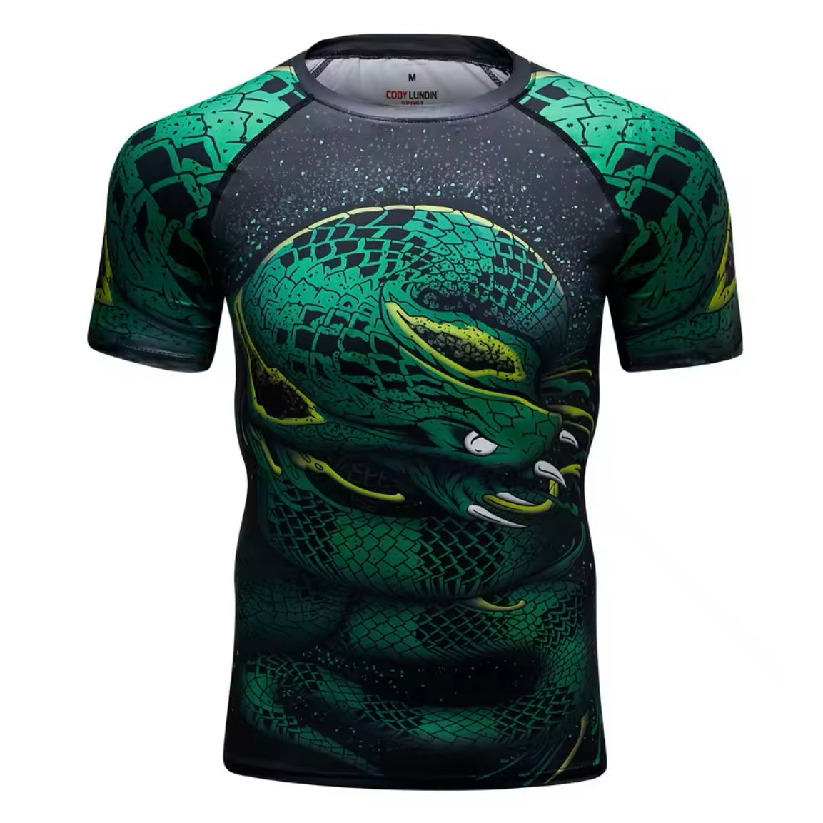 Snake Premium BJJ No Gi / MMA Set. Rash Guard, Shorts & Spats