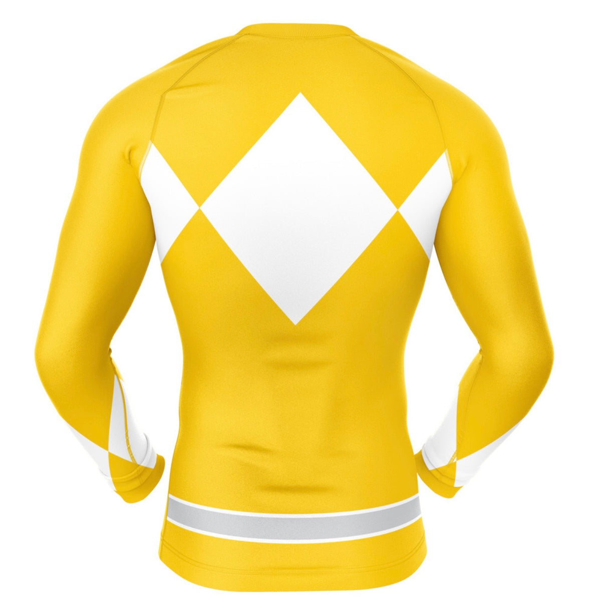 Yellow Power Ranger Premium Rash Guard - LONG OR SHORT SLEEVE