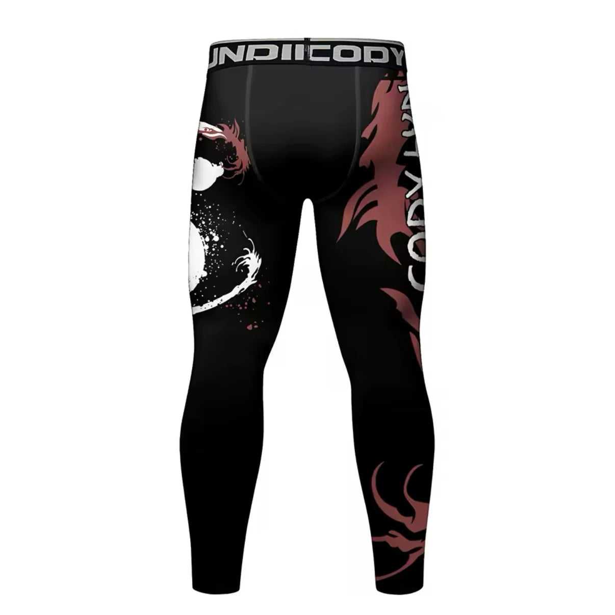 Yin Yang Premium Compression Spats for BJJ, MMA, Wrestling, CrossFit, Yoga, Running, Cycling, and More