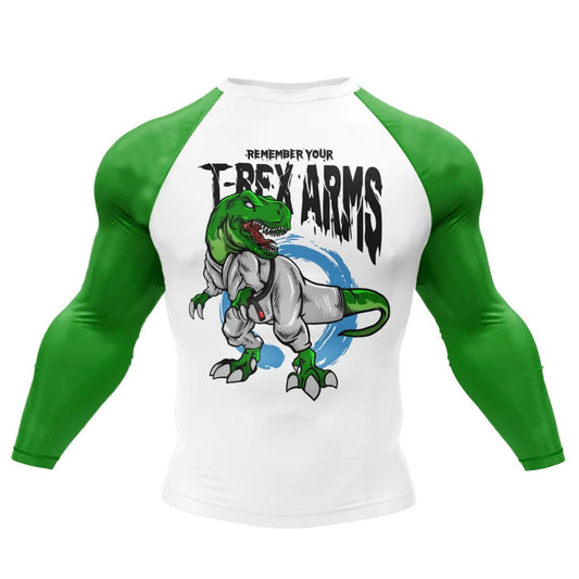 T Tex Arms Premium BJJ / MMA Rash Guard - LONG OR SHORT SLEEVE