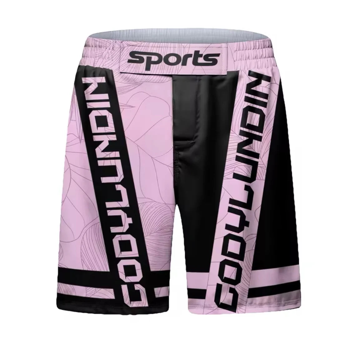 Black & Pink Premium BJJ No Gi / MMA Grappling Shorts