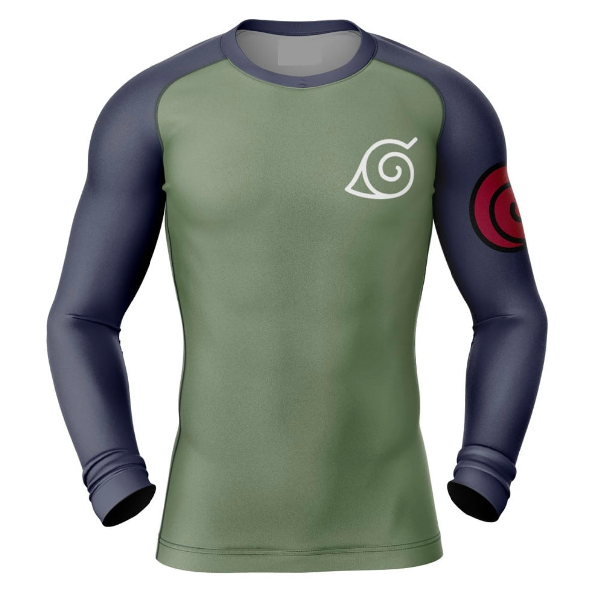 Naruto Konohagakure Jounin Premium Rash Guard - LONG OR SHORT SLEEVE