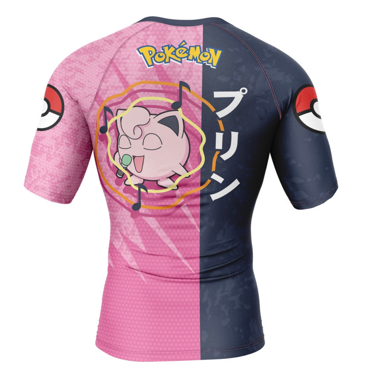 Pokemon Jigglypuff Premium Short Sleeve Rash Guard