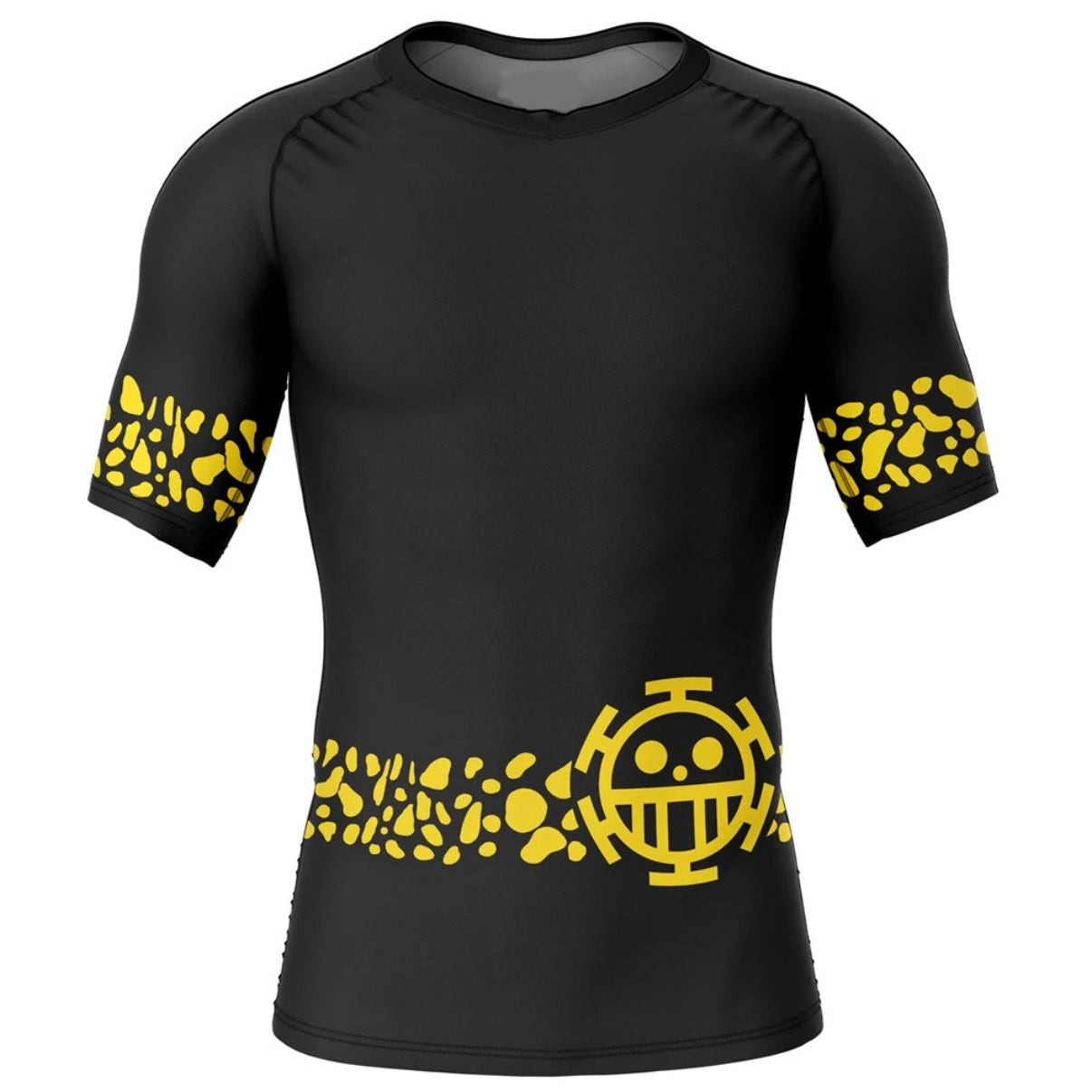 One Piece Trafalgar Premium Short Sleeve Rash Guard