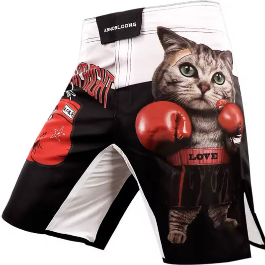 Fighting Cat Premium MMA Shorts