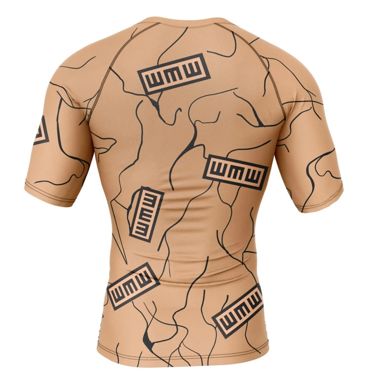 Naruto Gaara Gourd Premium Short Sleeve Rash Guard