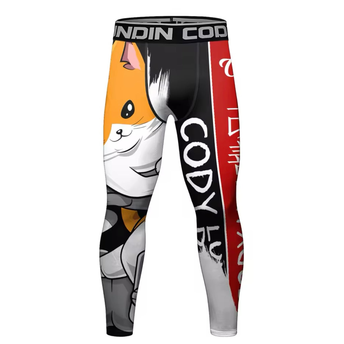 Cat Premium BJJ No Gi / MMA Set. Rash Guard, Shorts & Spats