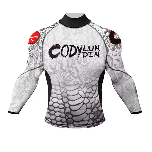 Venomous Premium BJJ / MMA High Neck Rash Guard - LONG & SHORT SLEEVE VARIATIONS