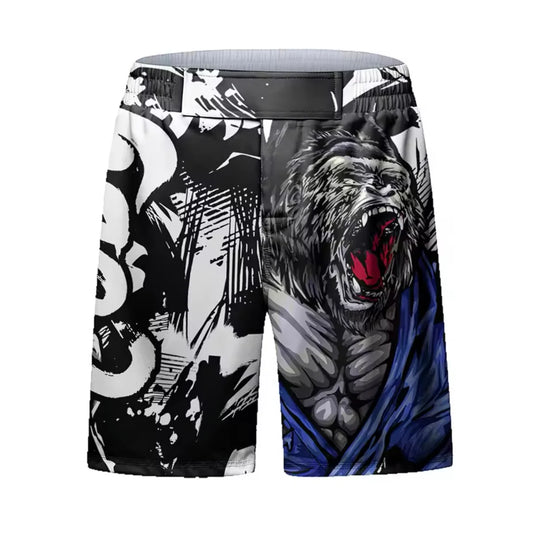 Gorilla Rage Premium BJJ No Gi / MMA Grappling Shorts