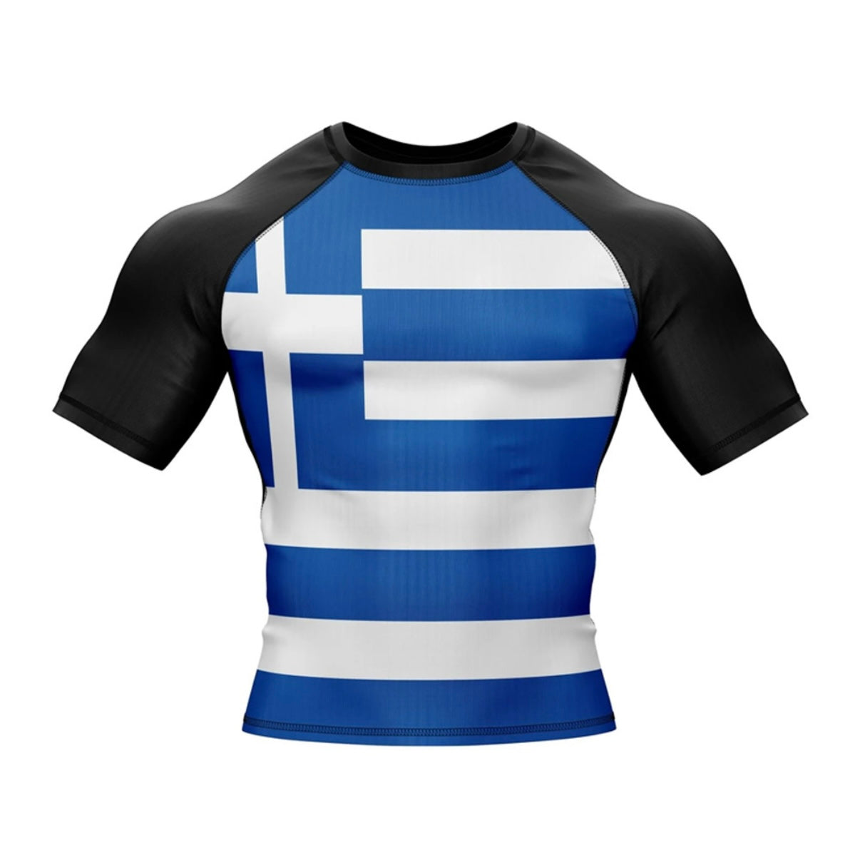 Greece (Hellada) Premium Rash Guard - LONG OR SHORT SLEEVE