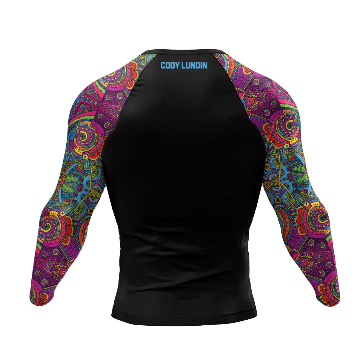 Psychedelic Premium BJJ No Gi / MMA Set. Rash Guard, Shorts & Spats
