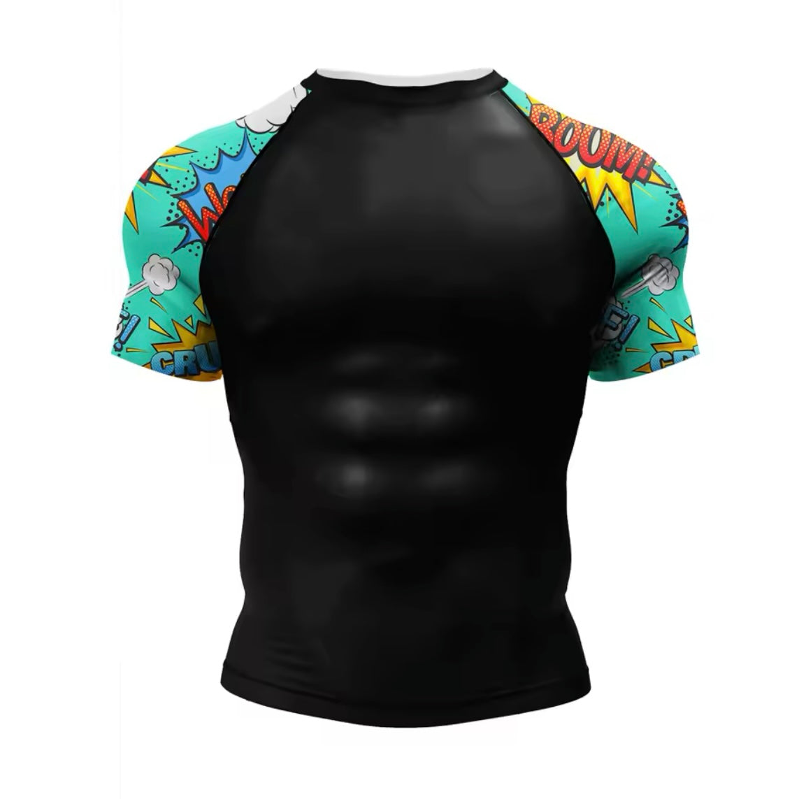 Comic Premium BJJ No Gi / MMA Set. Rash Guard, Shorts & Spats