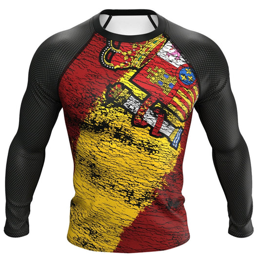 Spain (España) Premium Rash Guard - LONG OR SHORT SLEEVE