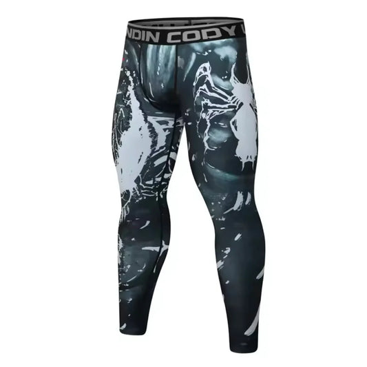 Venom Premium Compression Spats For BJJ, MMA, Wrestling, CrossFit, Yoga, Running, Cycling, and More