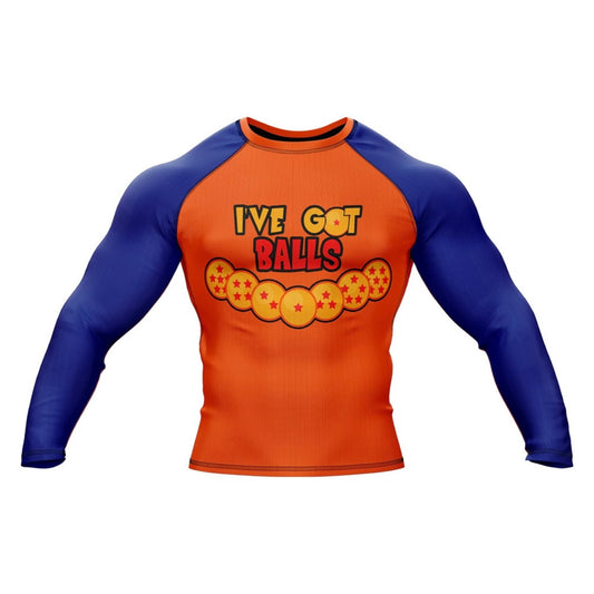 DBZ Got Balls Premium Rash Guard - LONG OR SHORT SLEEVE