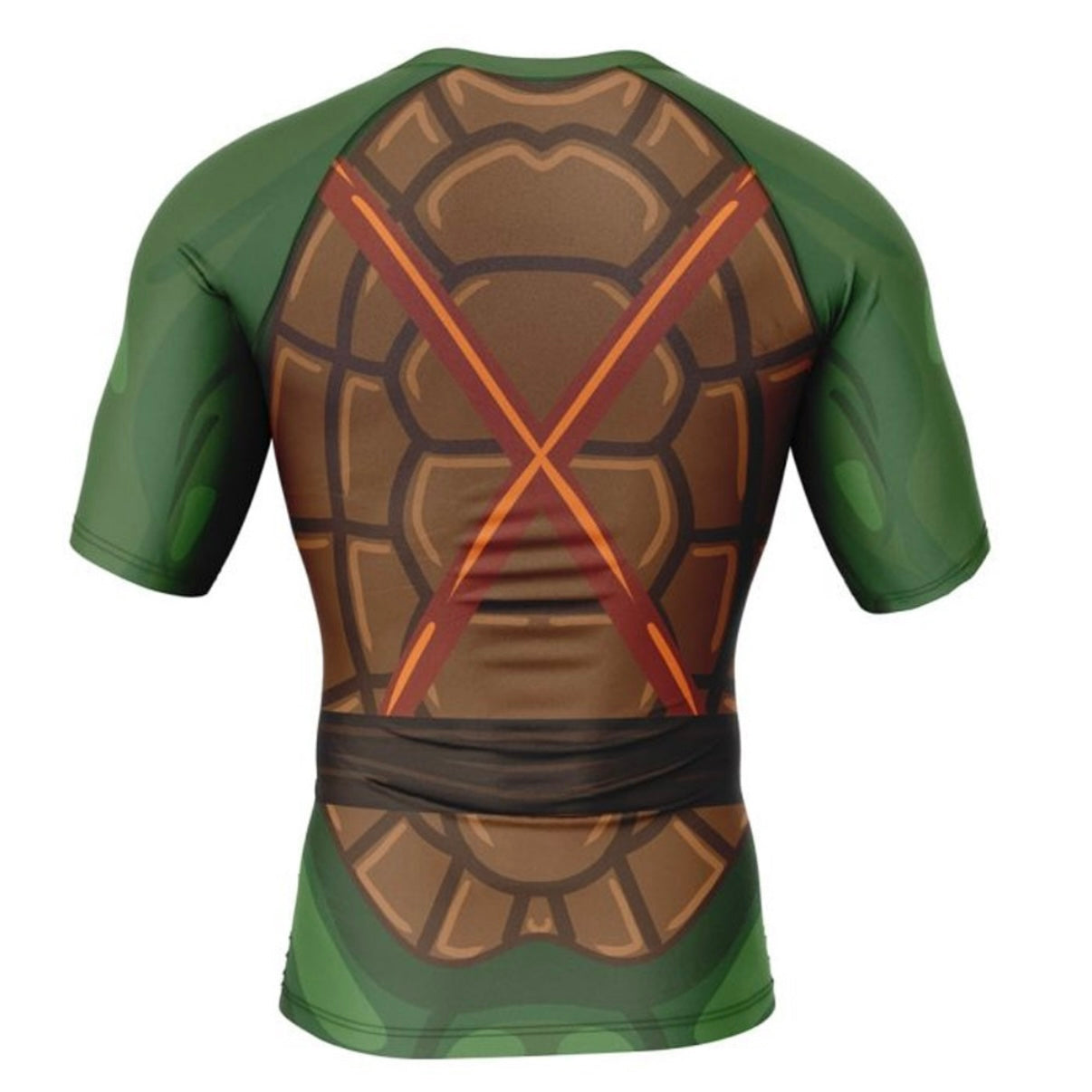 Teenage Mutant Ninja Turtle Michelangelo Premium Short Sleeve Rash Guard
