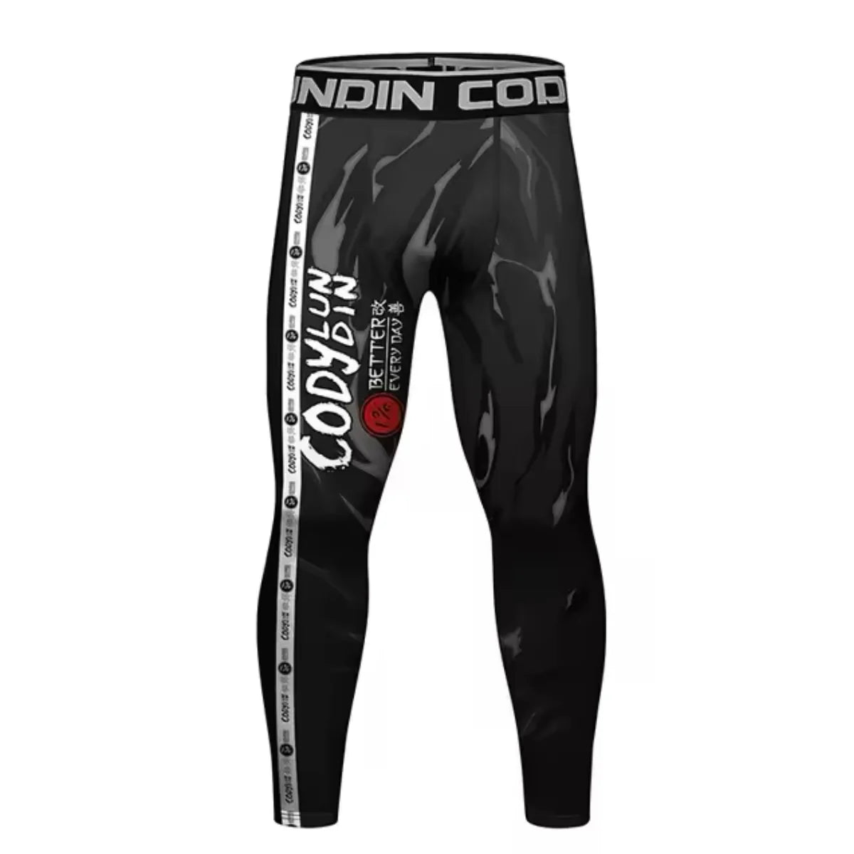 Always Injured Premium Compression Spats for BJJ, MMA, Wrestling, CrossFit, Yoga, Running, Cycling, and More