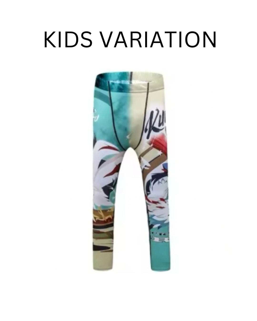 Kung Fu Chicken Premium BJJ No Gi / MMA Set. Rash Guard, Shorts & Spats