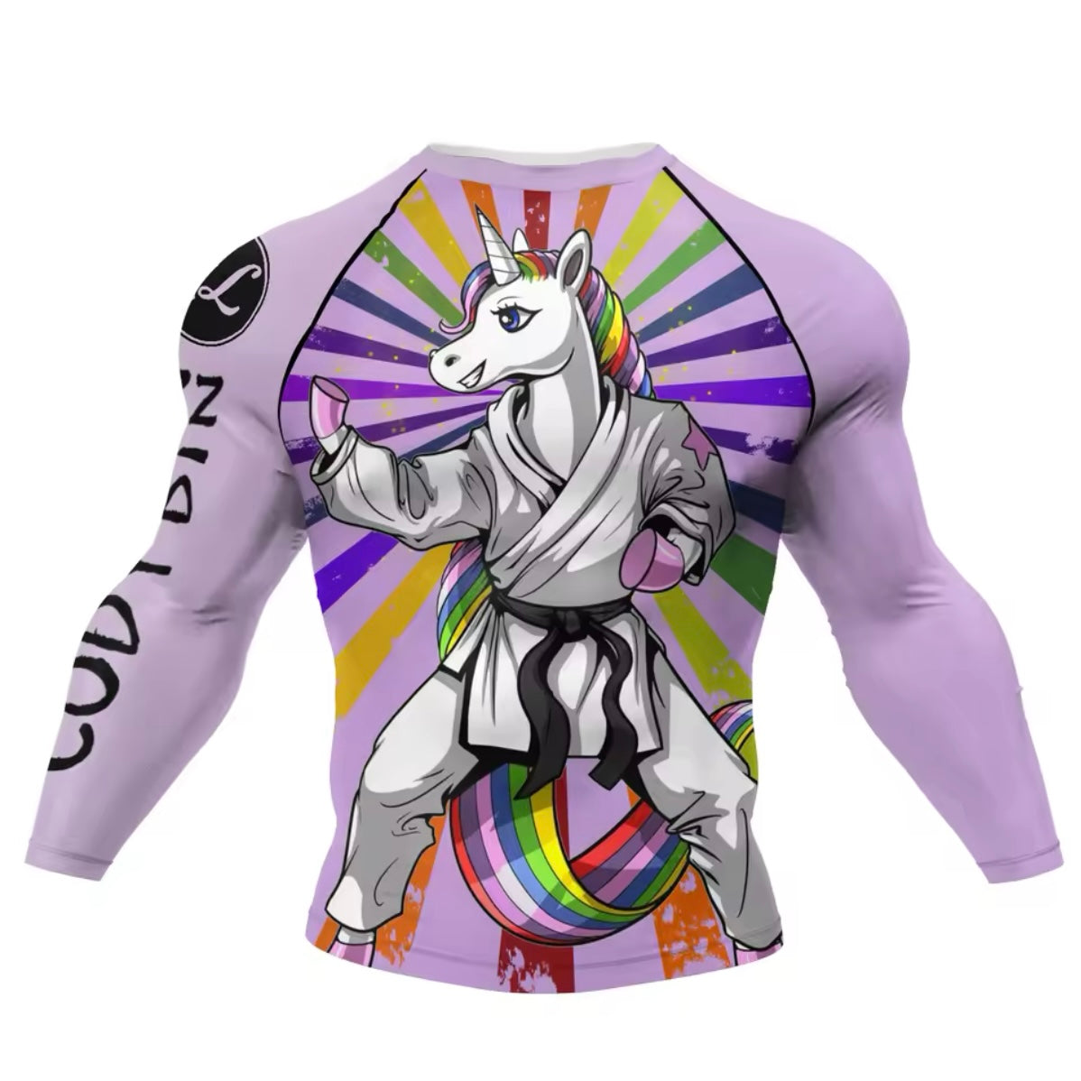 Unicorn Premium BJJ No Gi / MMA Set. Rash Guard, Shorts & Spats