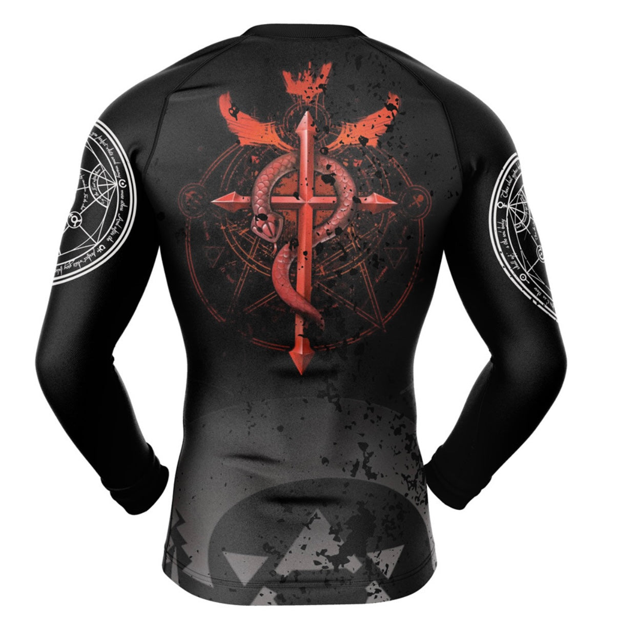 Fullmetal Alchemist Transmutation Circle Premium Rash Guard - LONG OR SHORT SLEEVE