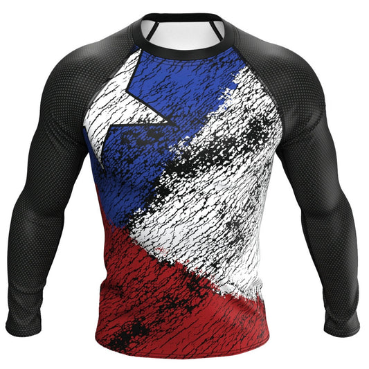 Chile Premium Rash Guard - LONG OR SHORT SLEEVE