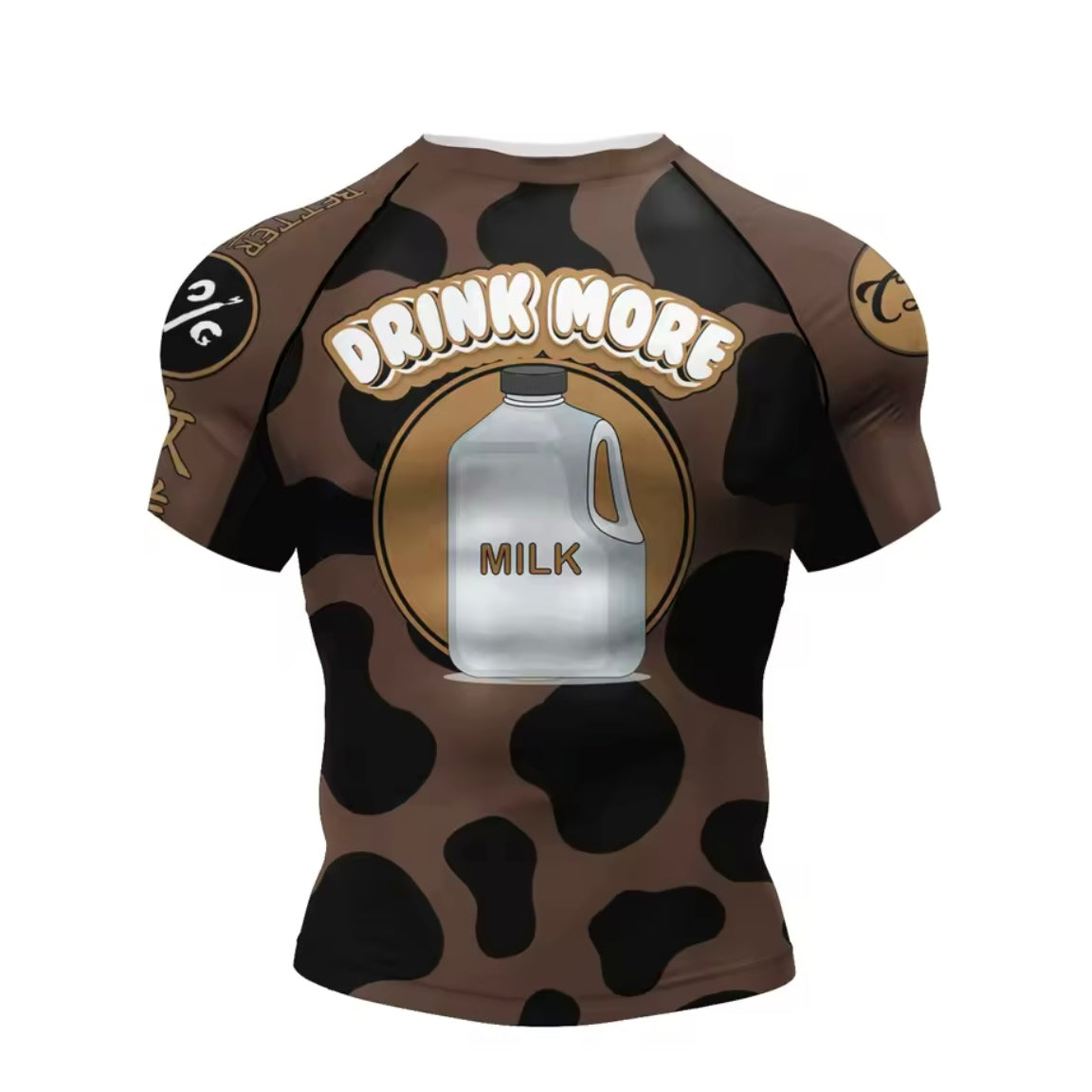 Milk Premium BJJ No Gi / MMA Set. Rash Guard, Shorts & Spats
