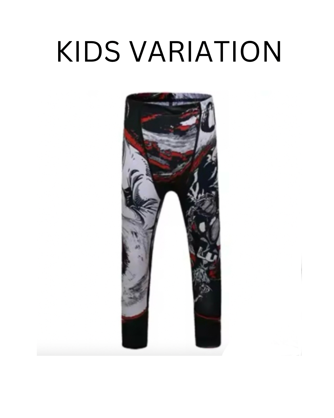 Panda Premium BJJ No Gi / MMA Set. Rash Guard, Shorts & Spats