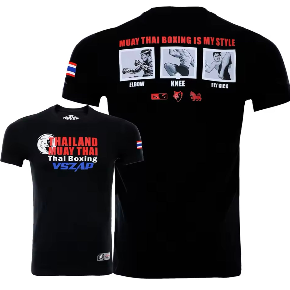Muay Thai Elbow Knee Kick Premium T-Shirt