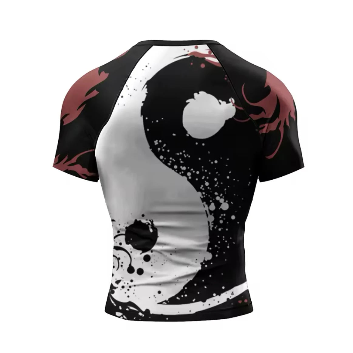 Yin Yang Premium BJJ / MMA Rash Guard - LONG & SHORT SLEEVE VARIATIONS