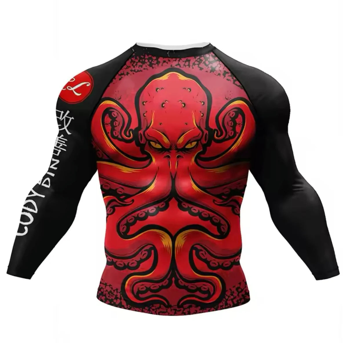 Octopus Premium BJJ / MMA Rash Guard - LONG & SHORT SLEEVE VARIATIONS