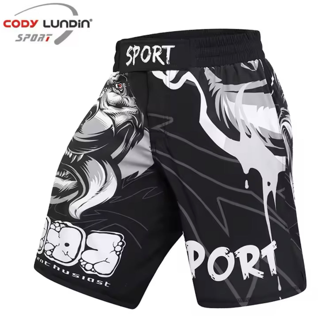 Dog Premium BJJ No Gi / MMA Set. Rash Guard, Shorts & Spats