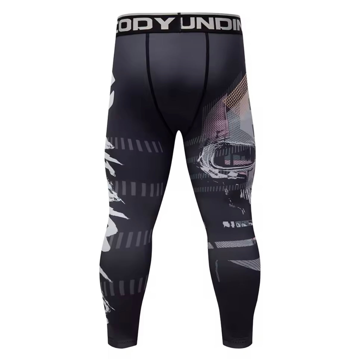Skull Premium BJJ No Gi / MMA Set. Rash Guard, Shorts & Spats